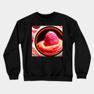 Raspberry Sorbet abstract Crewneck Sweatshirt